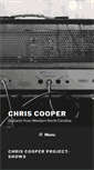Mobile Screenshot of chriscoopermusic.com